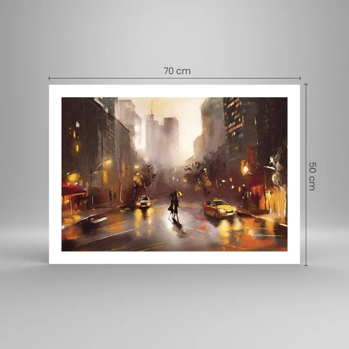 Plakat - Til New Yorks lys - 70x50 cm