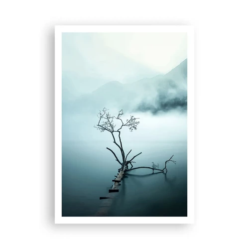 Plakat - Ud af vand og tåge - 70x100 cm