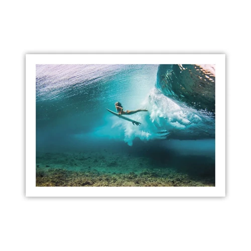 Plakat - Undervandsverden - 70x50 cm