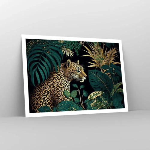 Plakat - Værten i junglen - 100x70 cm