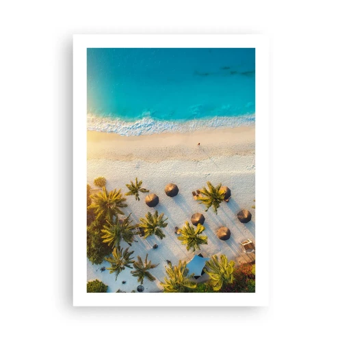 Plakat - Velkommen til paradis - 50x70 cm