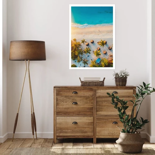 Plakat - Velkommen til paradis - 50x70 cm