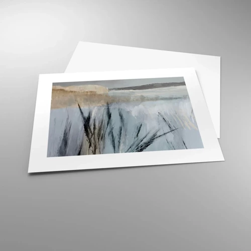 Plakat - Vintermarker - 40x30 cm
