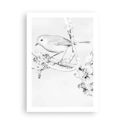 Plakat - Vintermorgen - 50x70 cm