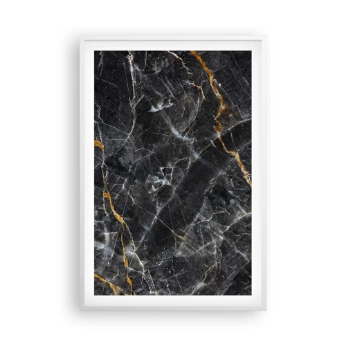 Plakat i hvid ramme - En stens indre liv - 61x91 cm