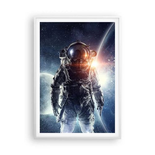 Plakat i hvid ramme - Et kosmisk eventyr - 70x100 cm