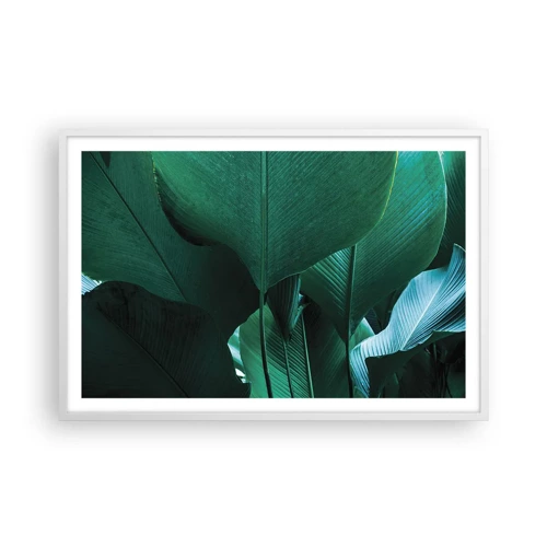 Plakat i hvid ramme - Mod lyset - 91x61 cm