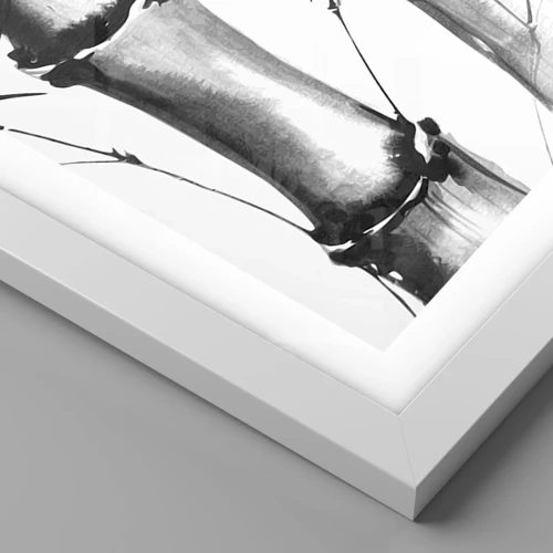 Plakat i hvid ramme - Nærbillede af Orienten - 50x70 cm