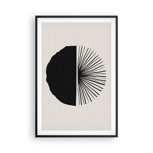 Plakat i sort ramme - En vifte af muligheder - 61x91 cm