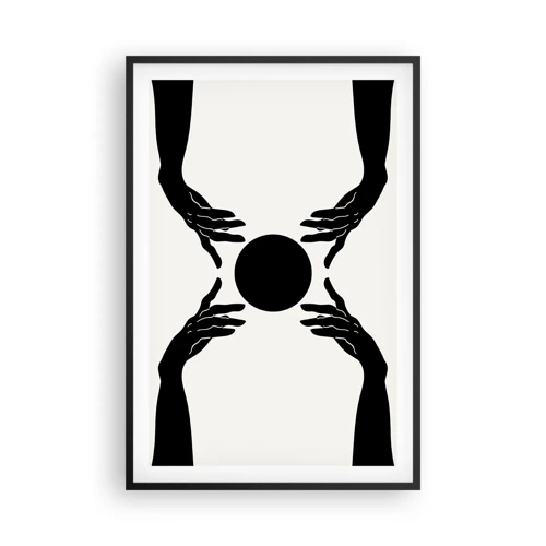 Plakat i sort ramme - Et hemmeligt tegn - 61x91 cm