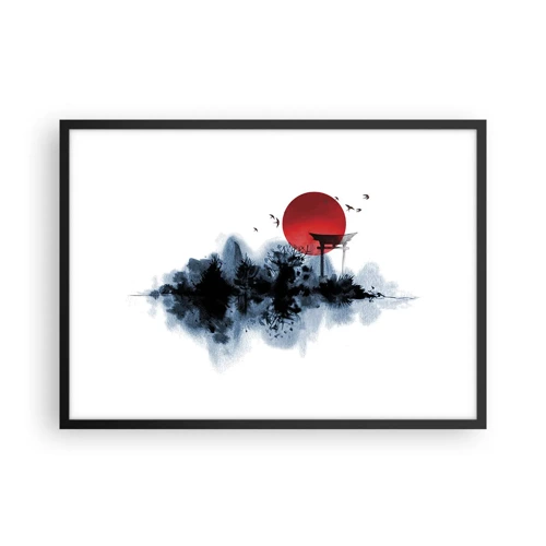 Plakat i sort ramme - Et japansk synspunkt - 70x50 cm