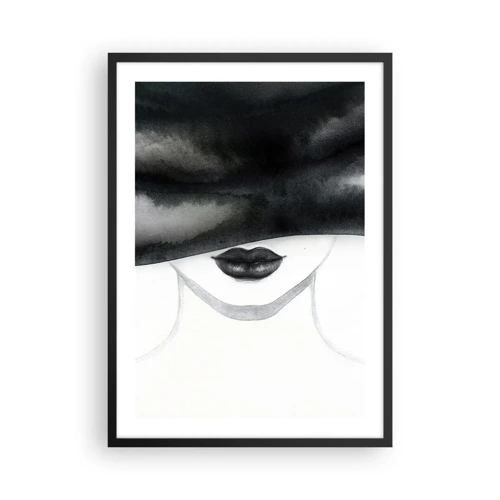 Plakat i sort ramme - Et sensuelt mysterium - 50x70 cm