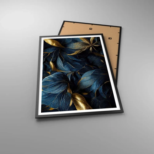 Plakat i sort ramme - Foret med guld - 61x91 cm