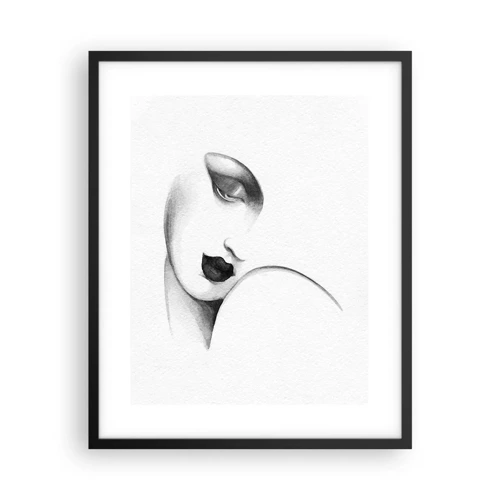 Plakat i sort ramme - I Lempickas stil - 40x50 cm