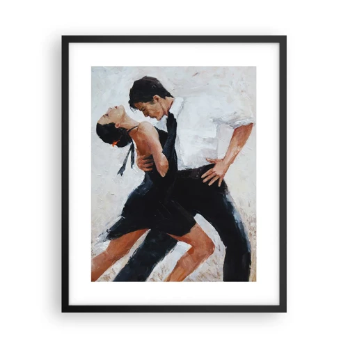 Plakat i sort ramme - Mine drømmes tango - 40x50 cm