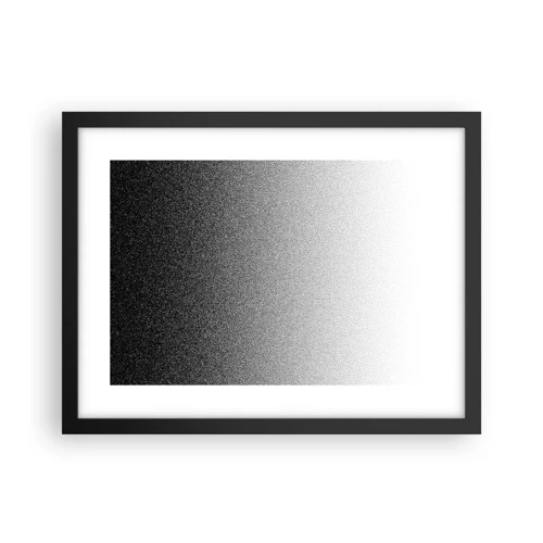 Plakat i sort ramme - På vej mod lyset - 40x30 cm