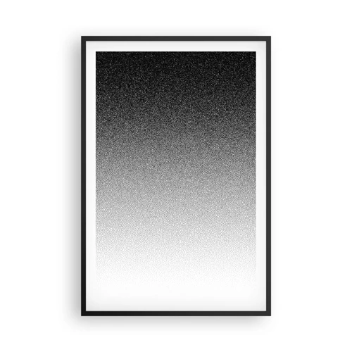 Plakat i sort ramme - På vej mod lyset - 61x91 cm