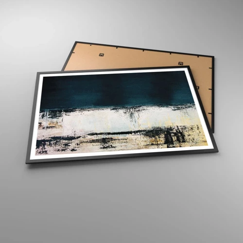 Plakat i sort ramme - Vandret sammensætning - 100x70 cm