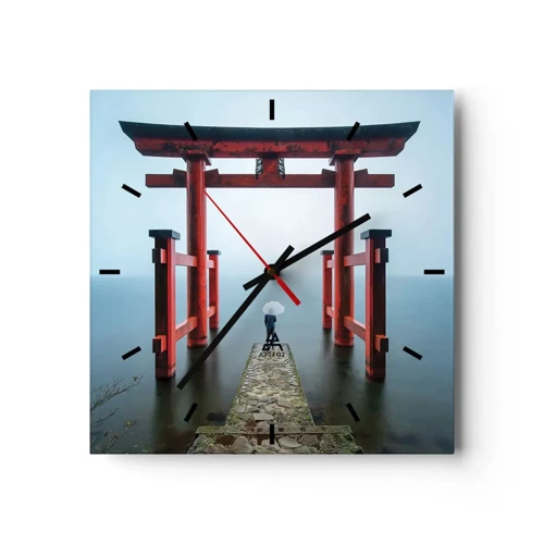 Vægur, Uret - Japansk drømmeri - 30x30 cm