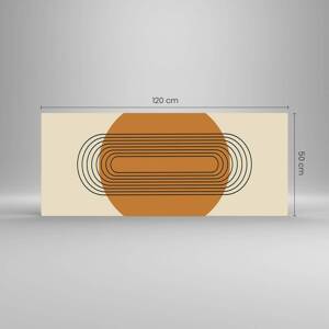 Billede på glas - Den perfekte plan - 120x50 cm