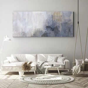 Lærredstryk - Billede på lærred - Farvetoner og akkorder - 100x40 cm