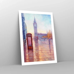 Plakat - En efterårsdag i London - 50x70 cm