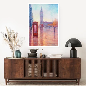 Plakat - En efterårsdag i London - 70x100 cm