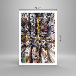 Plakat - Hilsner fra Hong Kong - 70x100 cm