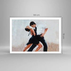 Plakat - Mine drømmes tango - 100x70 cm