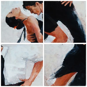 Plakat - Mine drømmes tango - 61x91 cm