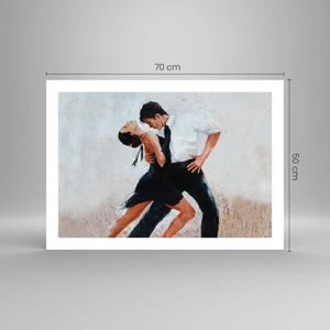 Plakat - Mine drømmes tango - 70x50 cm