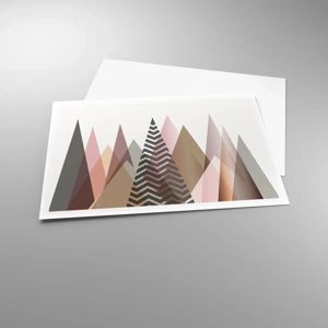 Plakat - Pyramide udsigt - 100x70 cm