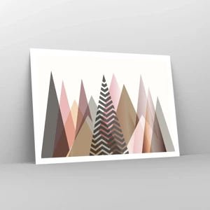 Plakat - Pyramide udsigt - 100x70 cm