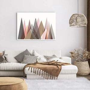 Plakat - Pyramide udsigt - 100x70 cm