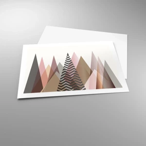 Plakat - Pyramide udsigt - 70x50 cm