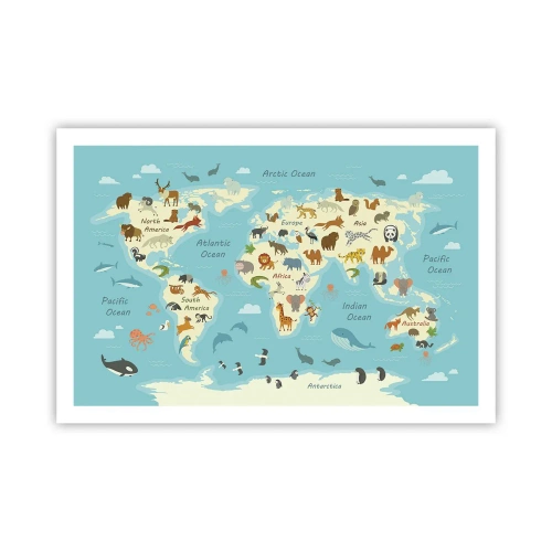 Plakat - Gode naboer - 91x61 cm