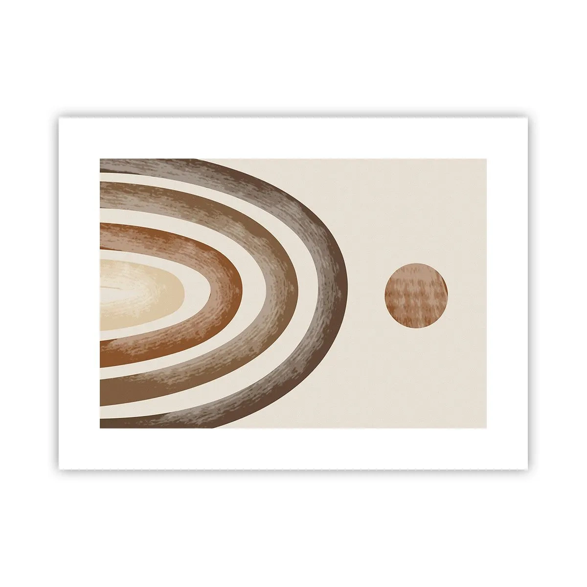 Plakat - I en galakse langt, langt væk - 40x30 cm