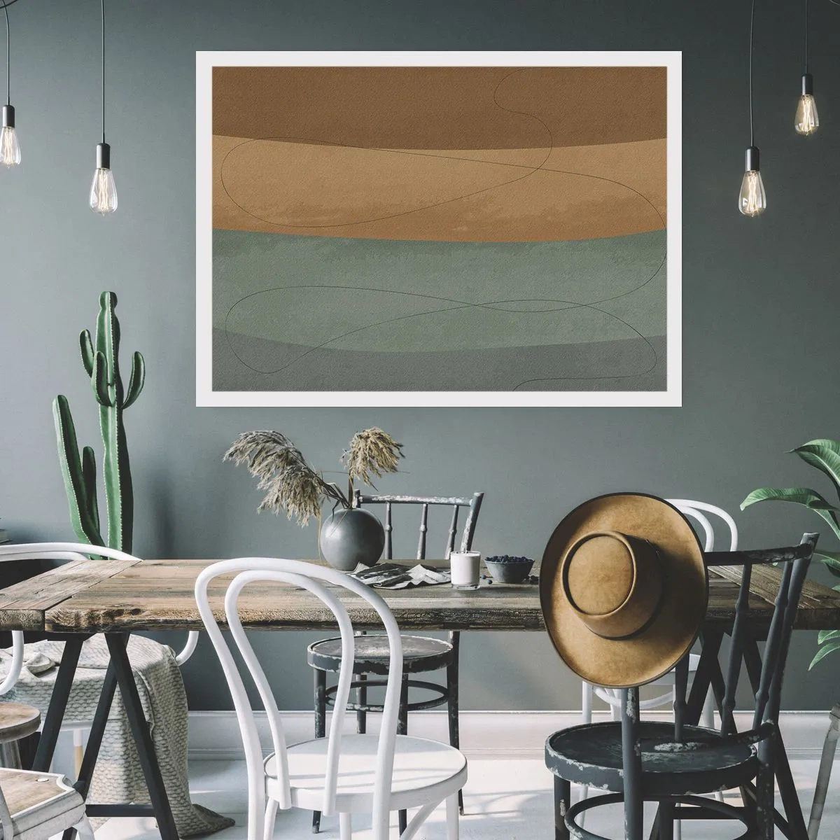 Plakat - Vandret sammensætning - 100x70 cm