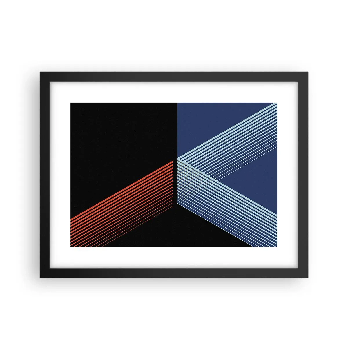 Plakat i sort ramme - En simpel historie - 40x30 cm