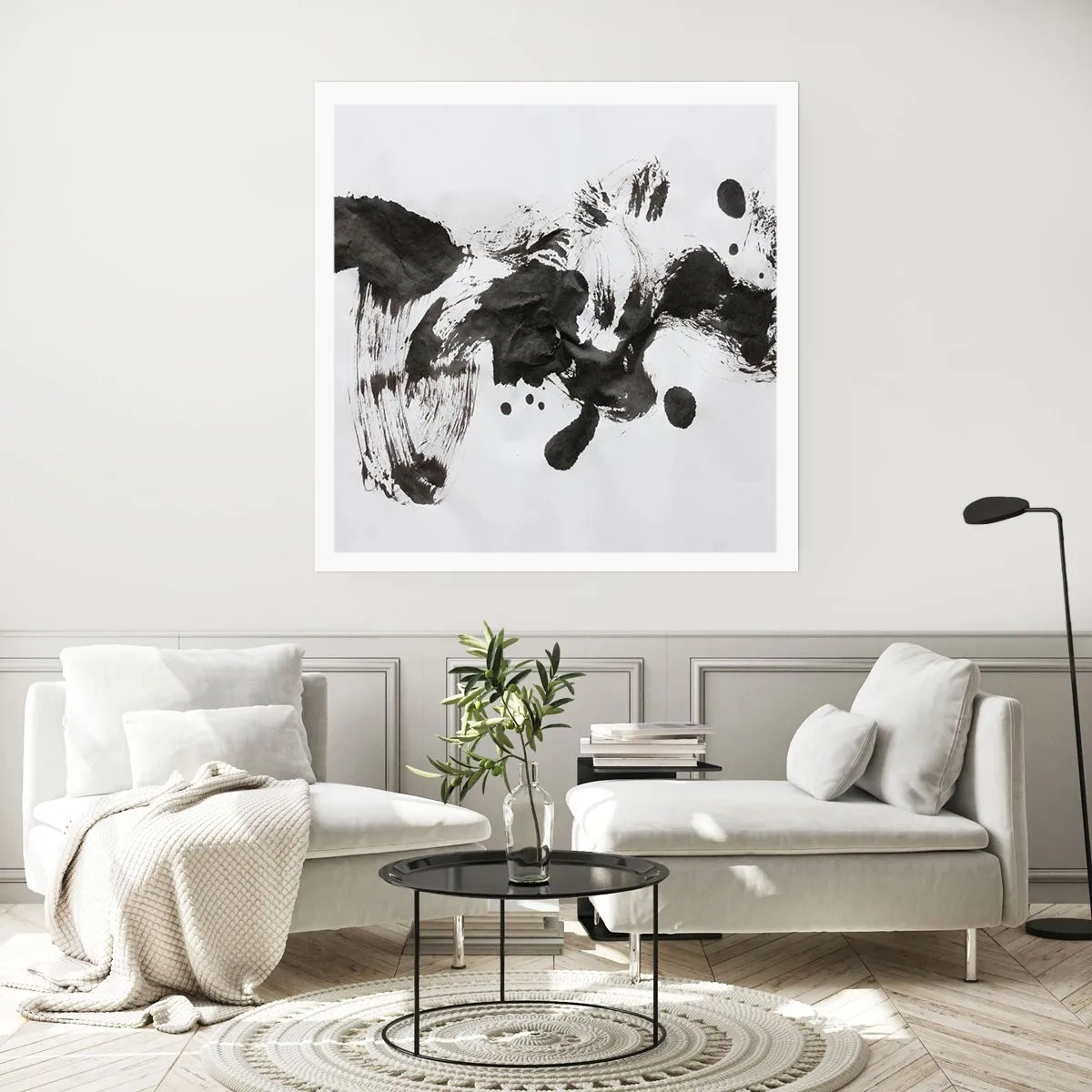 Plakat - En metode i galskaben? - 60x60 cm