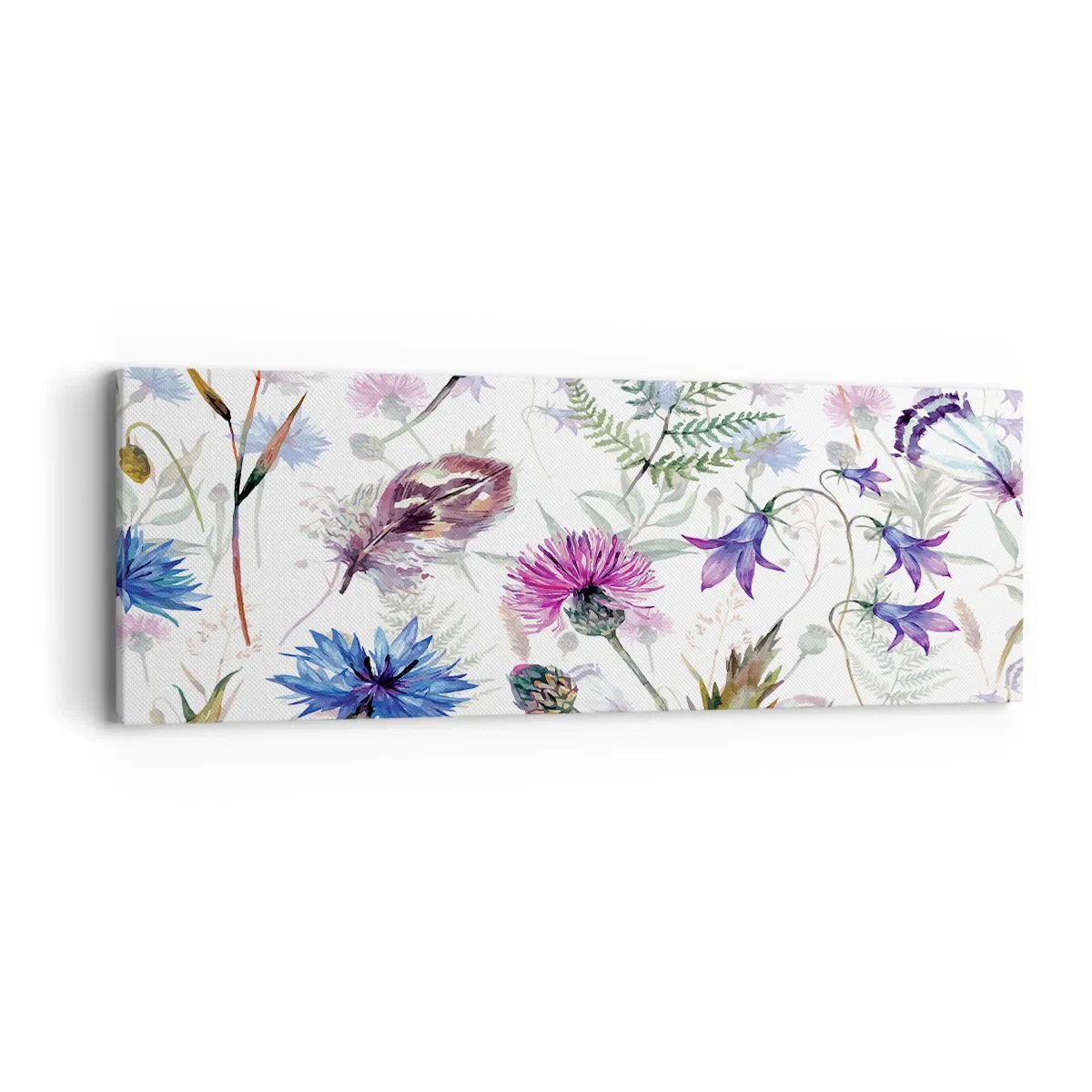 Lærredstryk - Billede på lærred - Polsk herbarium - 90x30 cm