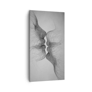 Lærredstryk - Billede på lærred - Vindens kys - 55x100 cm