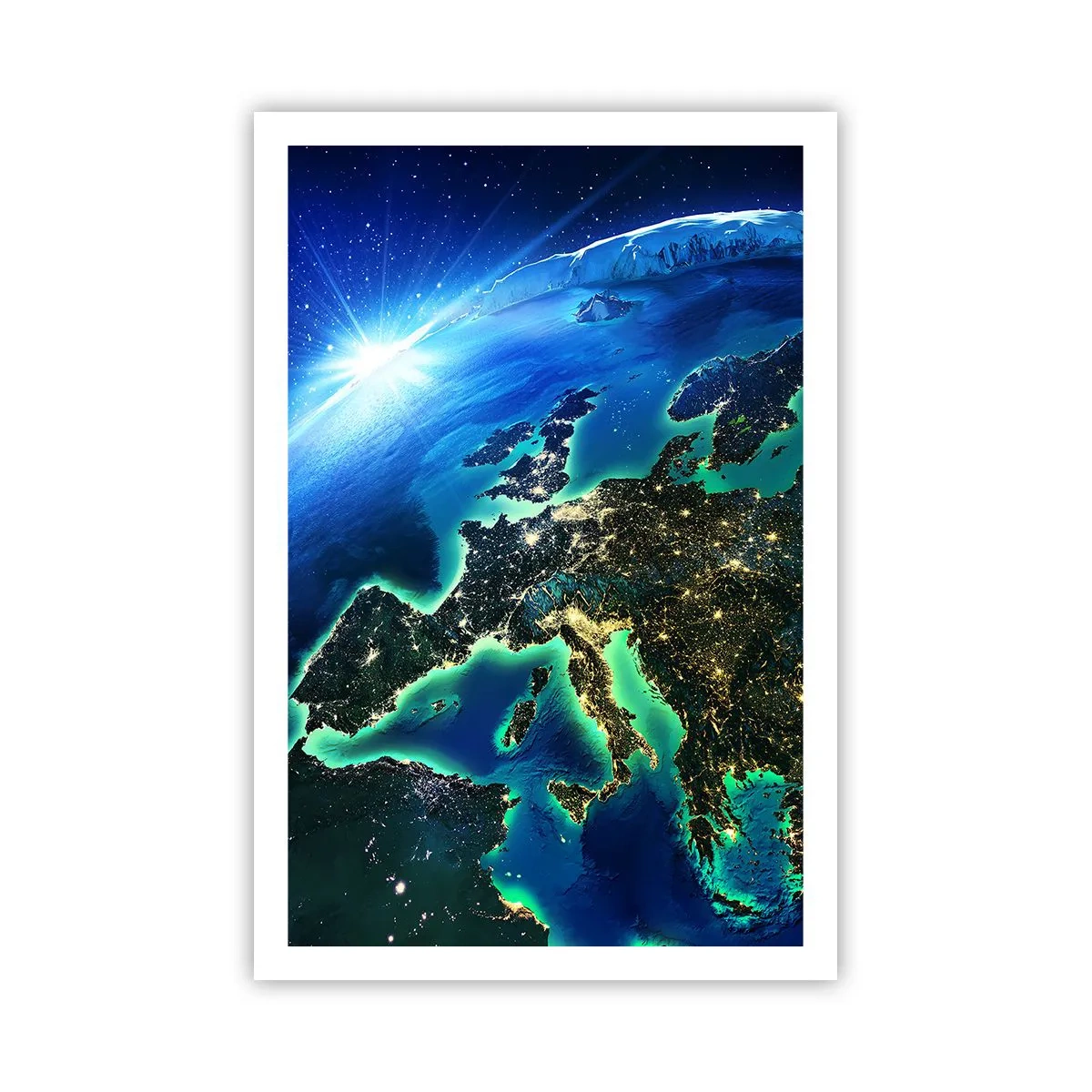 Plakat - Et funklende Europa - 61x91 cm