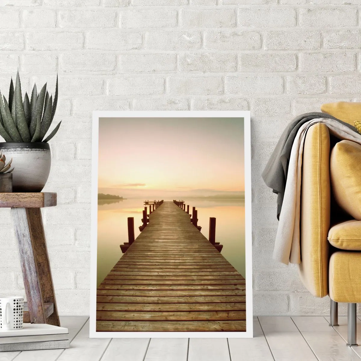 Plakat - Før daggry, daggry, lys - 70x100 cm