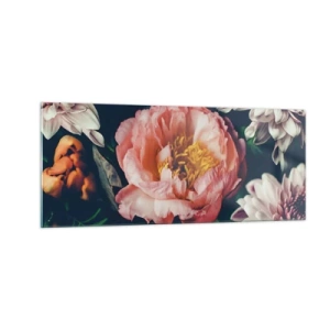 Billede på glas - Med barok pragt - 100x40 cm