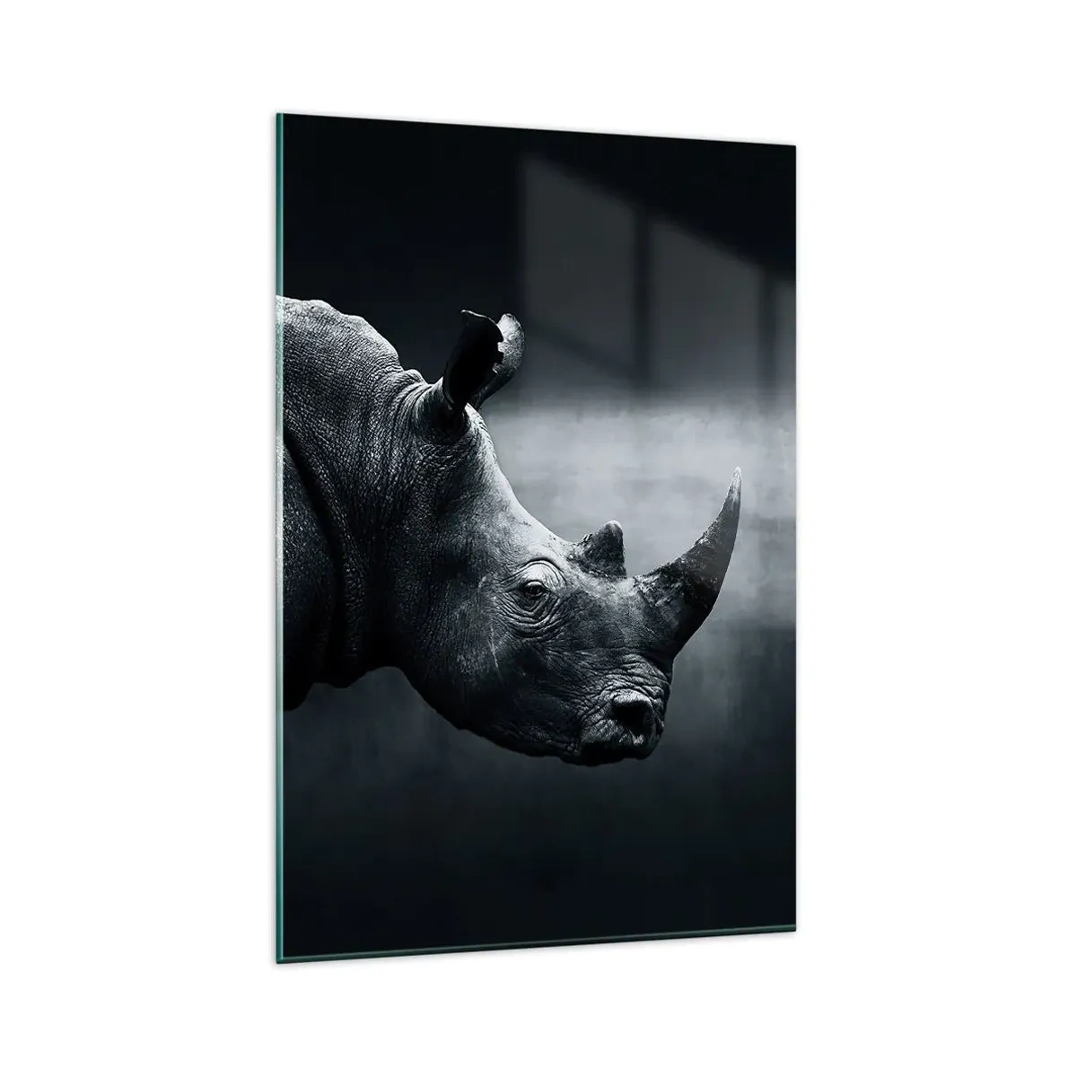 Billede på glas - Højre profil - 80x120 cm