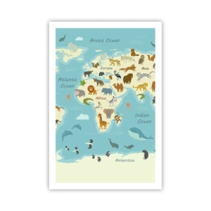 Plakat - Gode naboer - 61x91 cm