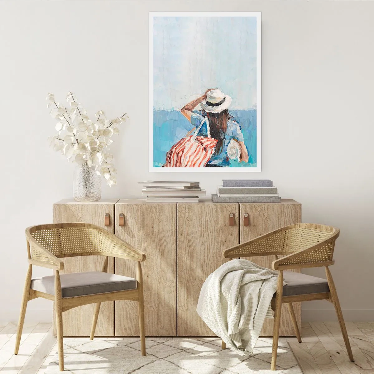 Plakat - Velkommen på ferie - 61x91 cm