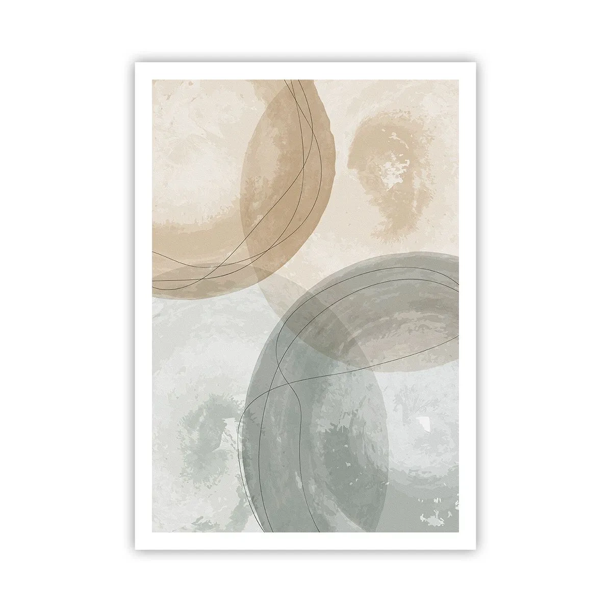 Plakat - Gennemtrængning af verdener - 70x100 cm