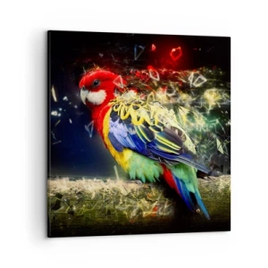 Lærredstryk - Billede på lærred - Budbringeren af udstråling - 50x50 cm